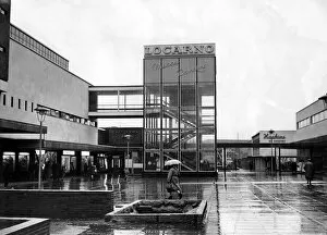 00077 Collection: The glass tower entrance to the Locarno Ballroom, Smithford Way Precinct, Coventry