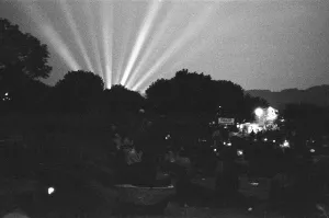 Glastonbury Festival 1995. The 25th Anniversary of the Glastonbury Festival