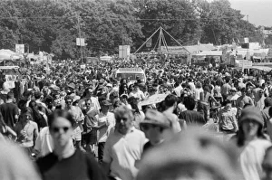 Glastonbury Festival 1995. The 25th Anniversary of the Glastonbury Festival