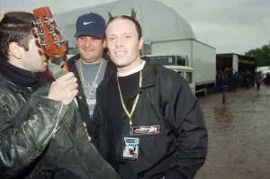 Glastonbury Festival 1997 Picture shows Keith Flint from The Prodigy