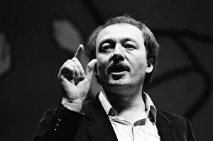 Speaking Prints: GLC leader Ken Livingstone addressing the Militant Socialist Convention at London