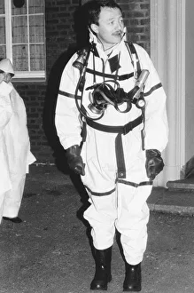 Anti War Prints: GLC Leader Ken Livingstone October 1983 Dressed in Nuclear