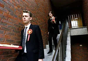 Glenda Jackson actress Labour MP for Hampstead on the campaign trail
