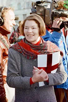 Closure Prints: Glenda Jackson, and other Labour party members delivering a mass petition against coal