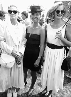 Glenn Close Actress with other Actresses Jane Seymour and Cybill Shepherd at a