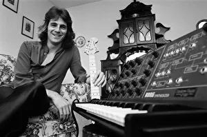 00615 Prints: Glenn Tipton, member of heavy metal rock group Judas Priest, pictured at home