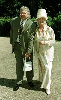 Gloria Hunniford presenter attends the wedding of Jolson star Brain Conley