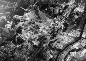 Usaaf Prints: The Gnome and Rhone aircraft factories at Limoges in German occupied France