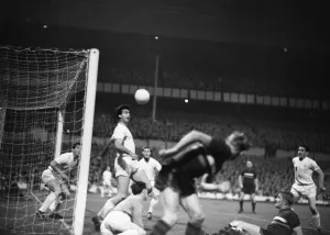 A goal scored in the Tottenham Hotspur v Gornik Zabrze European Cup tie played at White