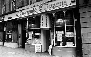 Italian Prints: Godfather Restaurant, Newcastle. 24th October 1989