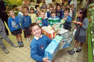 Recycling Prints: Going green - thats what Batteyford First School pupils like Andrew Tennett