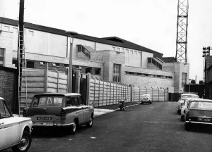 00799 Prints: Goodison Park, home to Everton FC, the football stadium is located in Walton, Liverpool