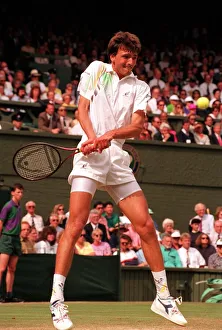 GORAN IVANISEVIC IN THE WIMBLEDON TENNIS 1992 FINAL 06 / 07 / 1992