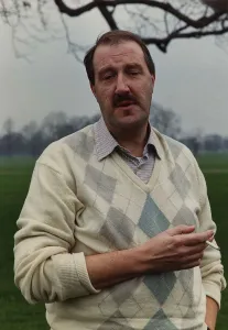 Gorden Kaye the actor from the BBC programme Allo Allo in January 1989