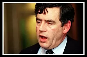 Images Dated 1st March 1999: Gordon Brown chancellor of the exchequer March 1999 attends CBI dinner in Glasgow
