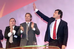 Tonygordon Prints: Gordon Brown gets a standing ovation Sept 1999 at the Labour party conference