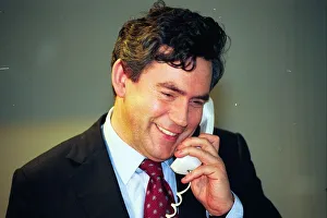 Gordon Brown who visited the Sage software company today