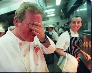 Gordon Ramsays restaurant February 1999 Daily Record reporter Bob Shields in