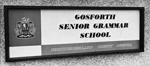 Badges Collection: Gosforth Senior Grammar School, Gosforth, Newcastle upon Tyne, 6th February 1973