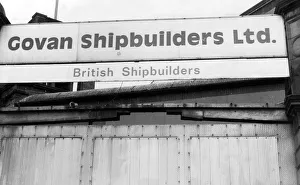Sign Prints: Govan Shipbuilders Ltd was a British shipbuilding company based on the River Clyde