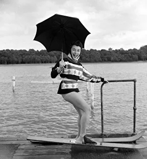 Grace O Connor, soprano, cabaret and TV singer is mad keen on water-skiing