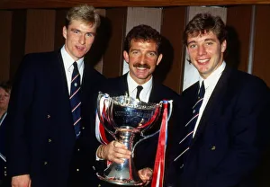 Graeme Souness with Ian Ferguson & Ally McCoist October 1988