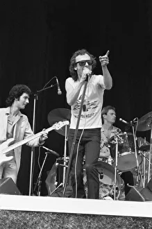 Soul Prints: Graham Parker and The Rumour seen here performing on stage at The Picnic pop concert