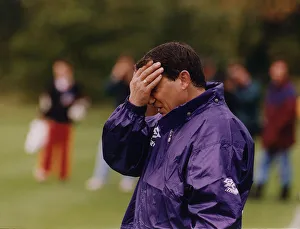 Head In Hands Prints: Graham Taylor October 1993 England Football Manager