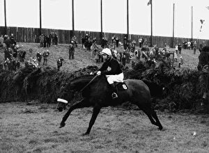 Grand National 1973 The winner Red Rum ridden by Brian Fletcher