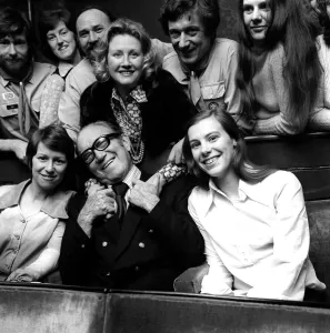 He was the grand old man of comedy. Arthur Askey is pictured here on 17th April 1975