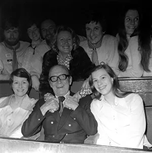 00360 Prints: He was the grand old man of comedy. Arthur Askey is pictured here on 17th April 1975