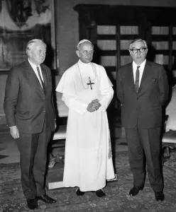 This was the grave and historic moment in Rome last week when his Holiness Pope Paul met