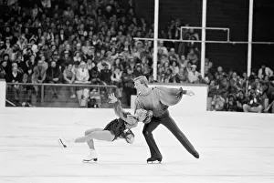 Great Britains Jayne Torvill and Christopher Dean during their famous