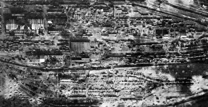 Great damage was done by the recent precision attacks of RAF Bomber Command