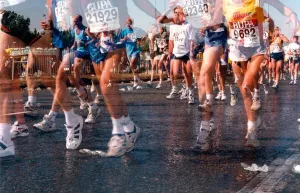 00123 Prints: Great North Run, 15 September 1996 - The running masses