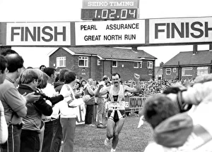 Core58 Prints: Great North Run, 21 June, 1987 - The winner of the mens race Australian Rob de Castella