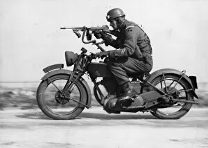 Motorcycle Collection: Grenadier Guards, famous the world over, are now, as part of their mechanisation