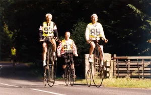 Core69 Prints: A group of intrepid cycling fans set out yesterday to pedal 100 miles in a coast-to-coast