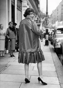 Guess What: Its a raincoat - no kidding! Styled on the Charleston dresses of