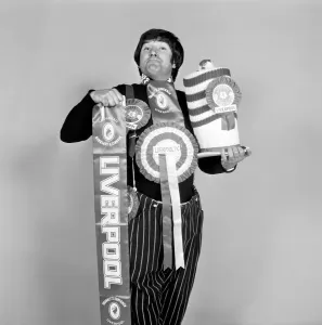 Guess whos Liverpool no. 1 fan?: Liverpool Comedian Jimmy Tarbuck is all ready for