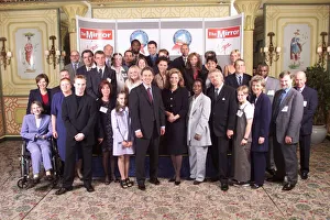 Guests at the Dorchester Hotel in London May 1999 for the Mirror Pride of Britain