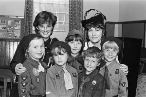 History Prints: Guides and Brownies in Shelley staged a trip down Memory Lane to celebrate