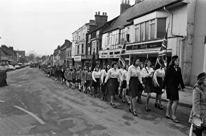 01048 Collection: Guisborough scouts parade. 1976
