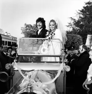 Guitarist Alan Blakley of the tremeloes Pop Group married Lyn Stevens at St