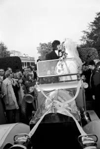 Rolls Royce Prints: Guitarist Alan Blakley of the tremeloes Pop Group married Lyn Stevens at St