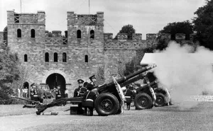 00529 Prints: The Guns of the C Glamorgan Yeomanry of the Royal Artillary Volunteers
