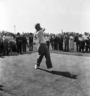 H. Weetman at the British Open Golf Championship July 1952 C3478-001