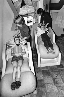 A Haircut and Baked beans on Toast, please! Two youngsters take their hair beauty