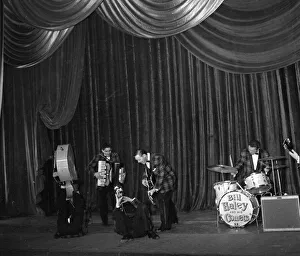 Bill Haley and His Comets tour of Britain which was largely sponsored by the Daily Mirror