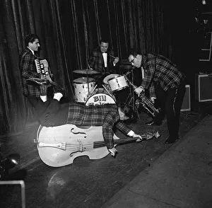 Bill Haley and the Comets tour of Britain which was largely sponsored by the Daily Mirror
